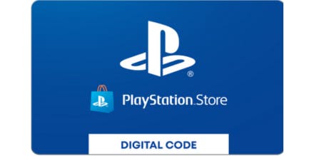 PlayStation Store Gift Card offer background image